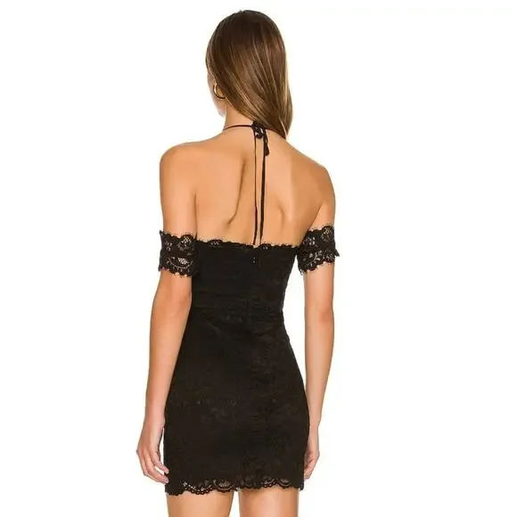NBD Kurt Mini Dress in Black NWT Size Small
